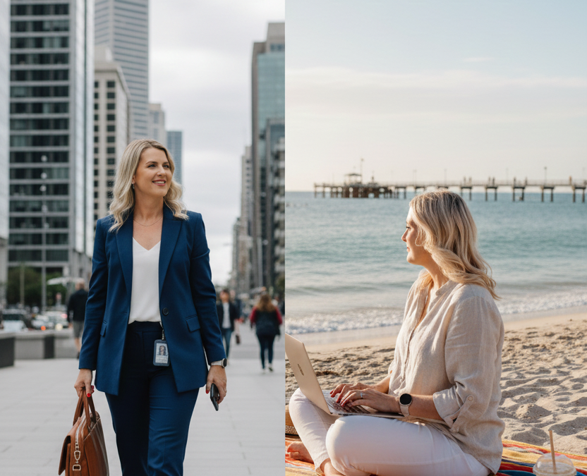 Burnout vs. Balance – Why Women Over 50 Are Ditching Corporate and Reinventing Themselves on Their Own Terms – Faster Than Ever Before